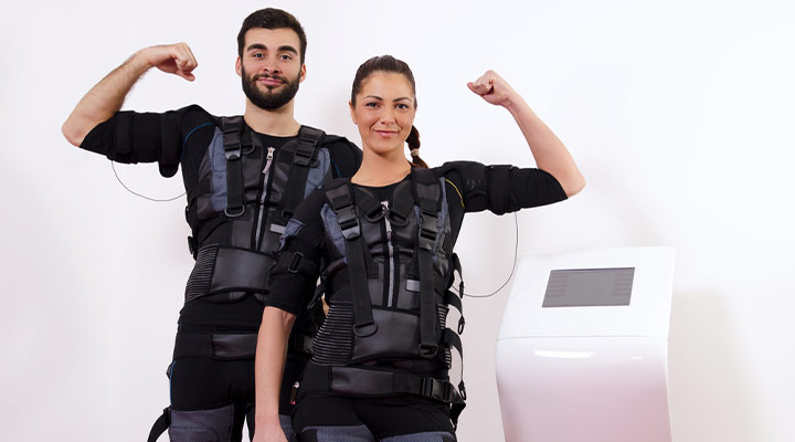 EMS ماساژ ضربانی به وسیله دستگاه